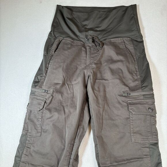 ScotteVest Margaux Cargaux Cargo Pants Women’s Small Travel Olive Green Pockets - Picture 4 of 12